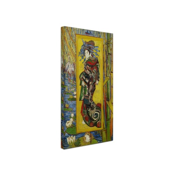 Van Gogh 'Courtesan After Eisen' Canvas Art,16x32